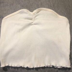 White tube top